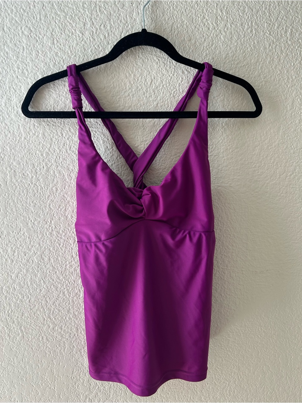 Women’s purple prana bathing suit